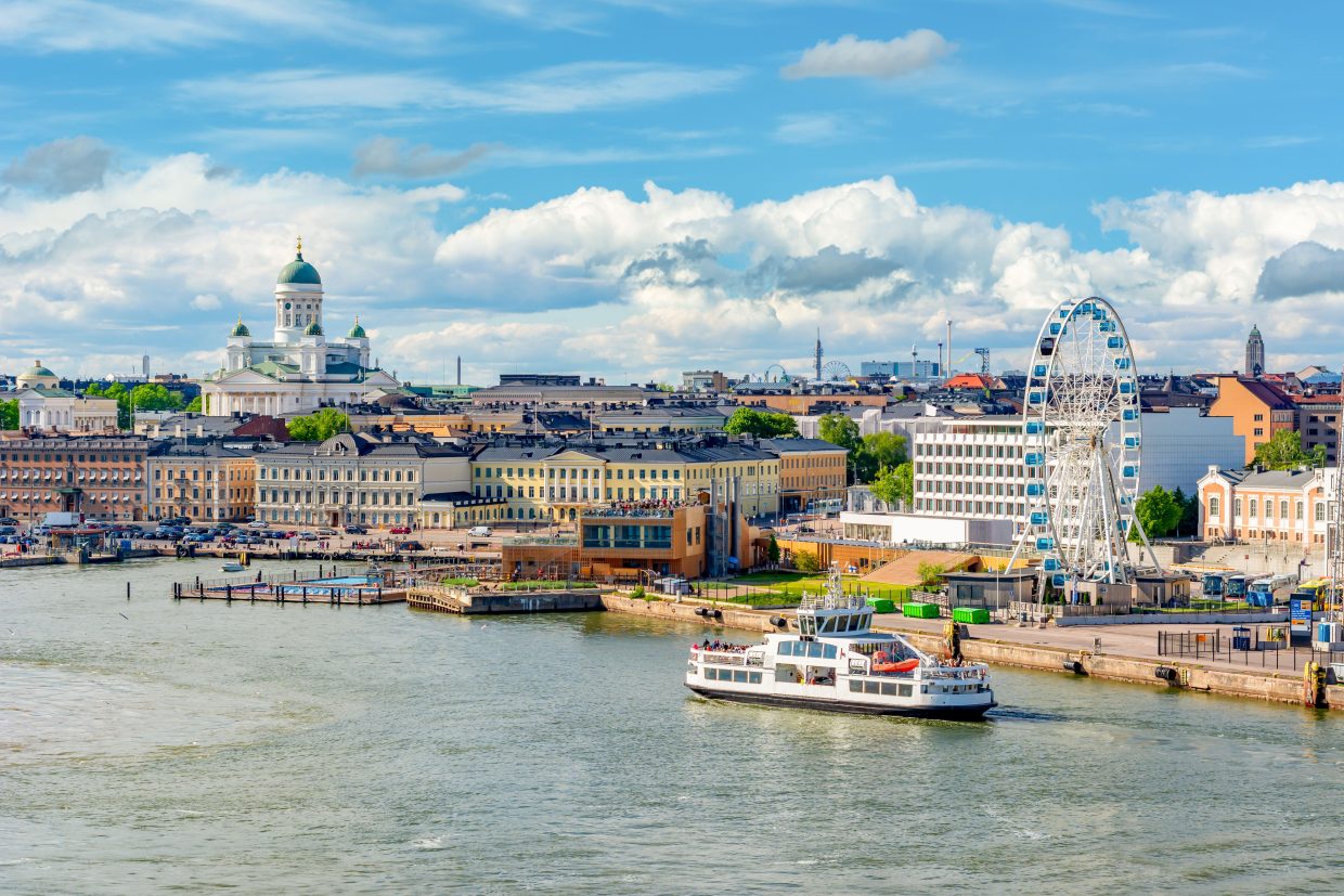 Panoramablick über Helsinki
