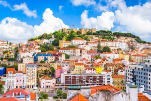 Blick auf Lissabon