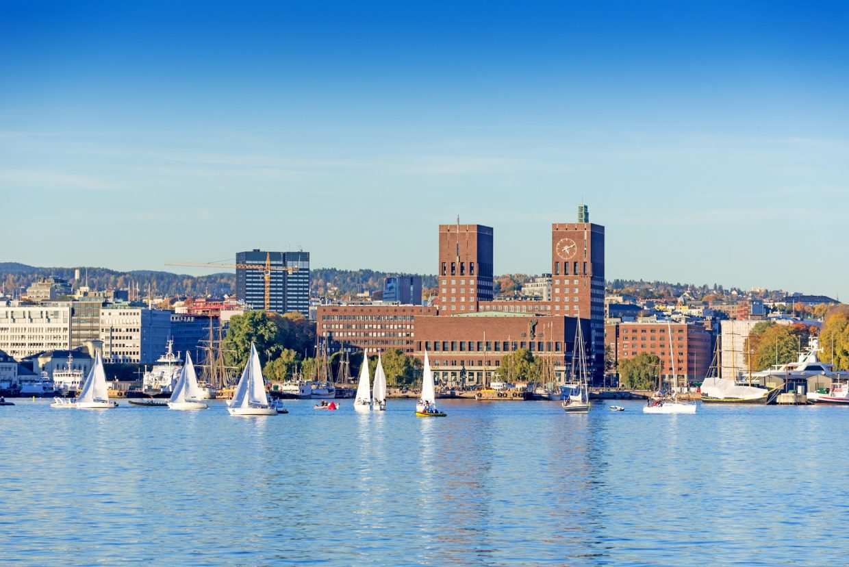 Blick auf Oslo