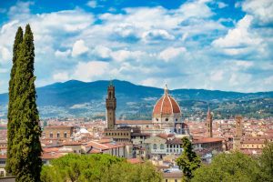 Blick auf Florenz