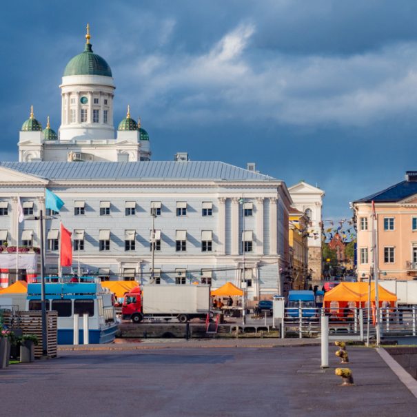 The Market square in Helsinki
