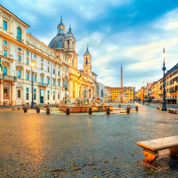 Blick auf den Piazza Navona