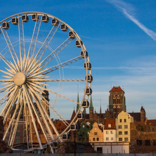 Das Riesenrad von Danzig
