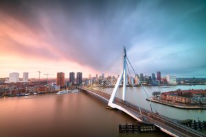 Blick auf Rotterdam