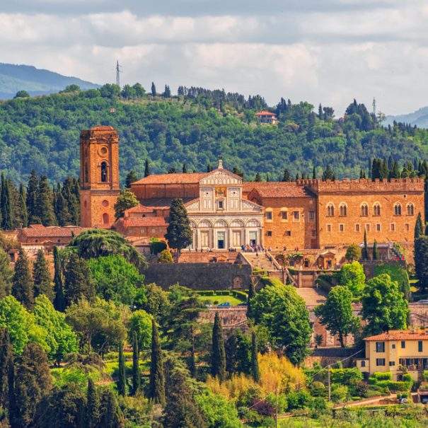 Blick auf die Kirche San Miniato al Monte