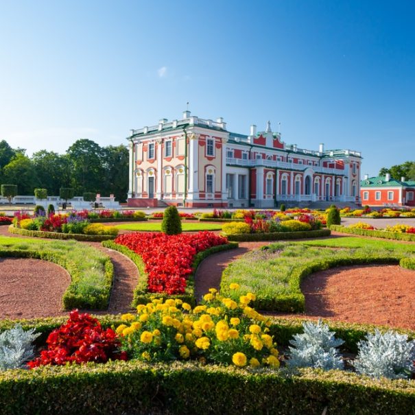 Blick auf das Schloss Kadriorg