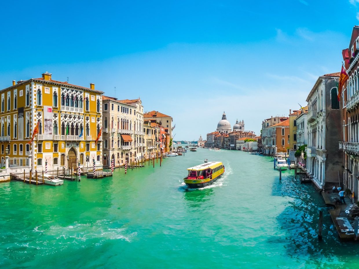 Blick auf Venedig