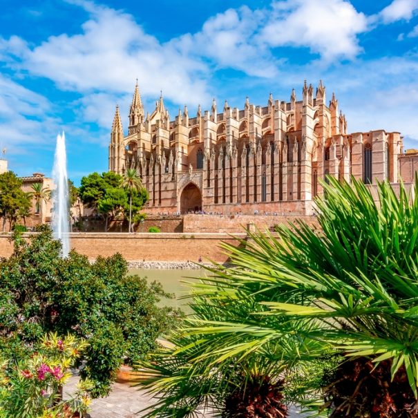 Blick auf die Kathedrale La Seu