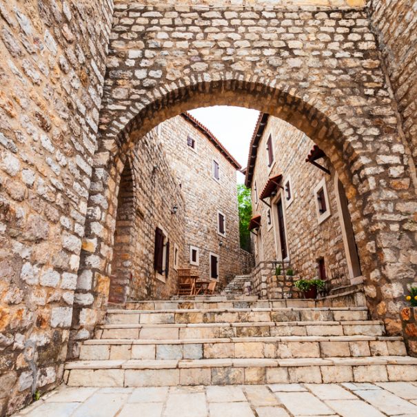 Gasse in der Altstadt von Kotor