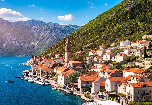 Das Küstendorf Perast