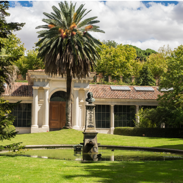 Der botanische Garten in Málaga