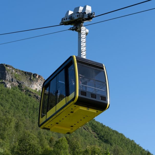 Die Fjellheisen Seilbahn