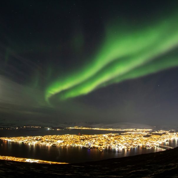Polarlichter über Tromsø