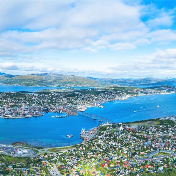 Blick auf Tromsø