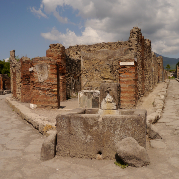 Die Ausgrabungsstätte Pompeji