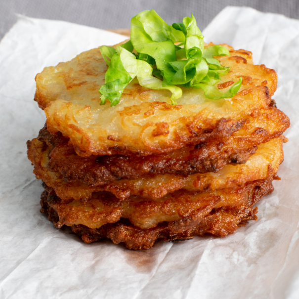 Ein Bild von der irischen Spezialität "Potato Cake"