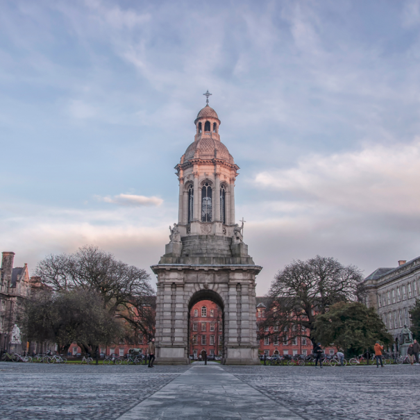 Blick auf das Trinity College