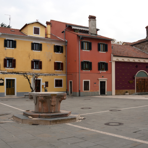 Blick auf den Carpaccio-Platz