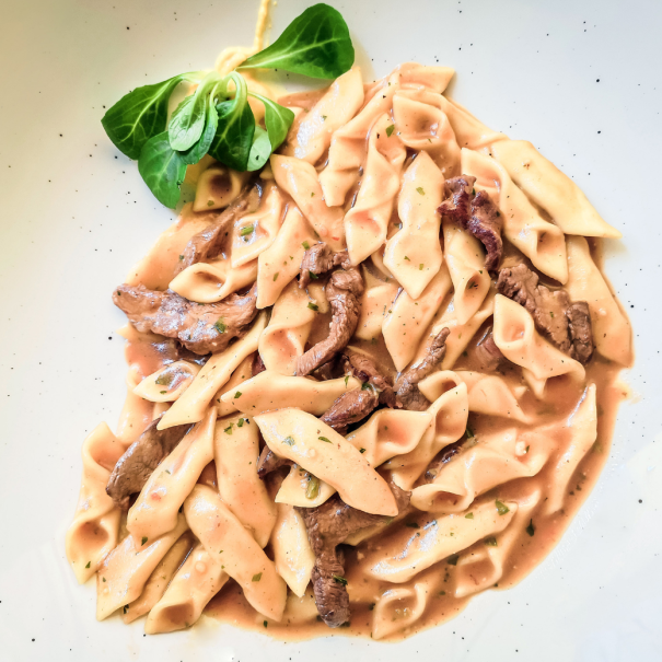 Ein Teller mit typisch istrischer Pasta