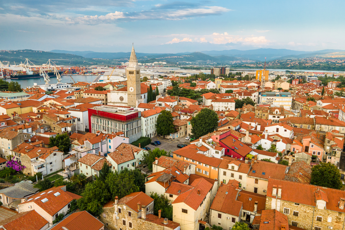 Blick auf Koper