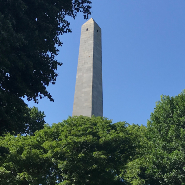 Blick auf das Bunker Hill Monument