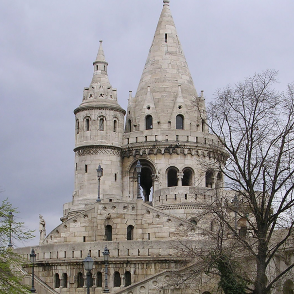 Blick auf die Fischerbastei