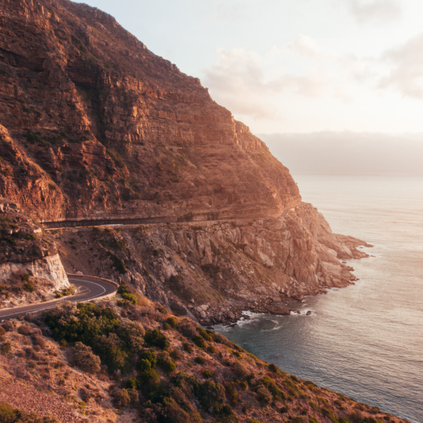 Küstenstraße in Kapstadt