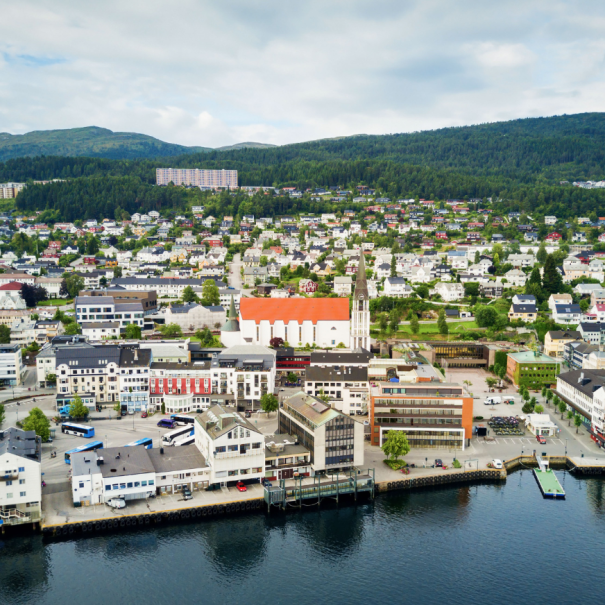 Panoramablick über Molde