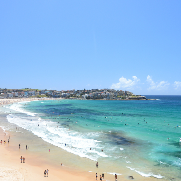 The famous Bondi Beach in Sydney