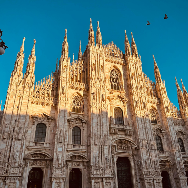 Dom in Mailand von Außen