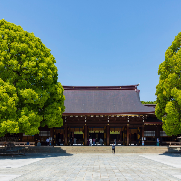 Der Meiji-Schrein in Tokyo