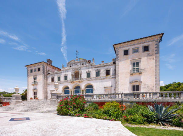 View of the Vizcaya Museum & Garden