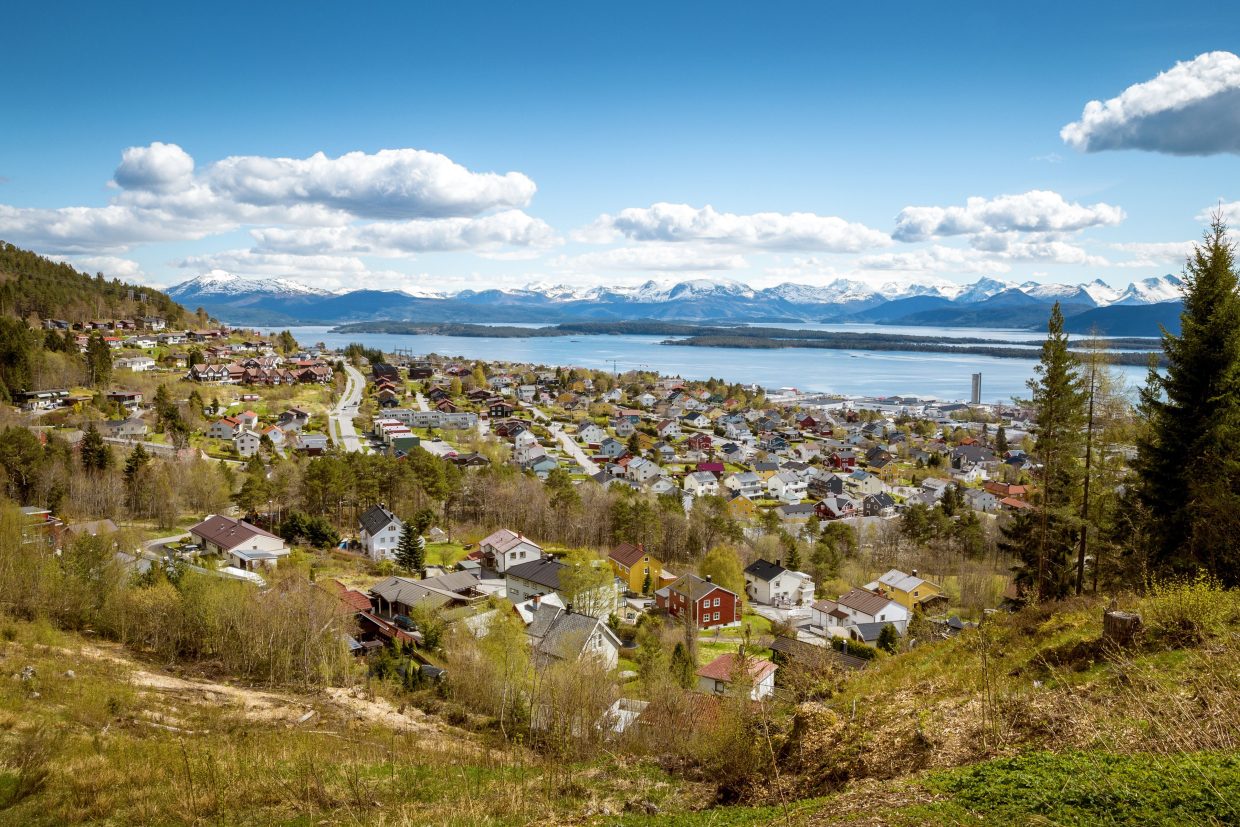 Blick auf Molde