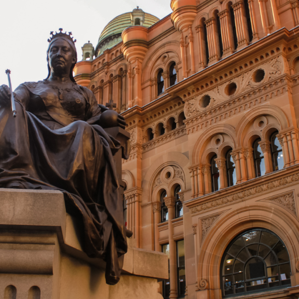 The Queen Victoria Building in Sydney